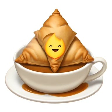samosa + Chai (TEA) sticker