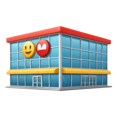 Super Market Building sticker