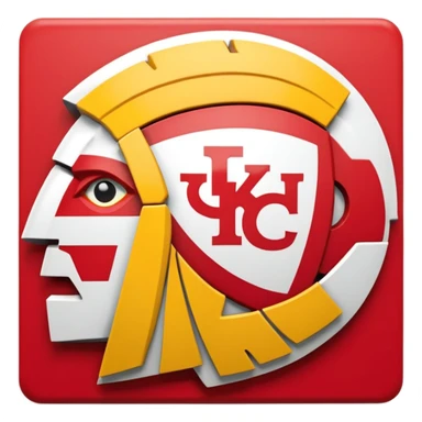 Chiefs nfl logo sticker