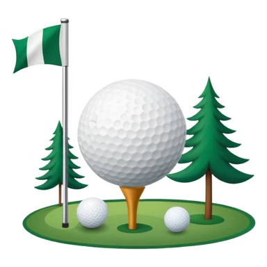camp creek golf logo sticker