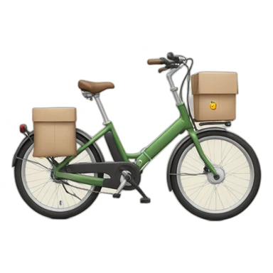 A long John cargo bike sticker