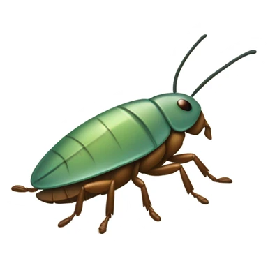 sea sick roach sticker