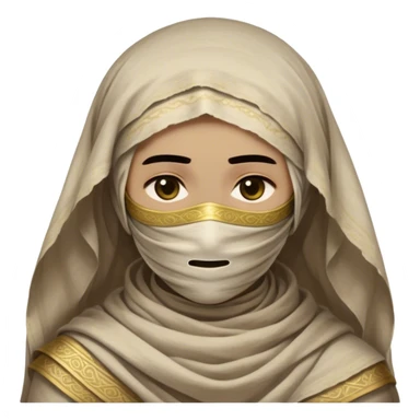 Regal and timeless, fully wrapped in meticulously aged bandages, even its face veiled in layers of ancient cloth with only faint glimpses of deep, solemn eyes peering through, adorned with faded gold accents, exuding an air of forgotten majesty and solemn duty, highly detailed, softly glowing, evoking the dignified mystery of an eternal guardian watching over lost secrets! sticker