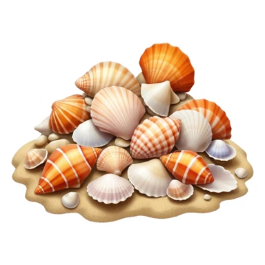 seashells sticker