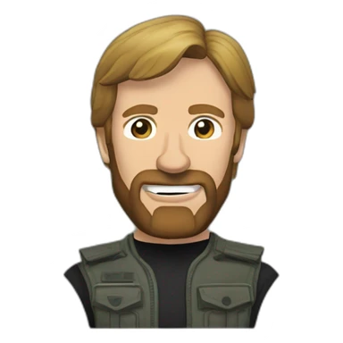 chuck norris sticker