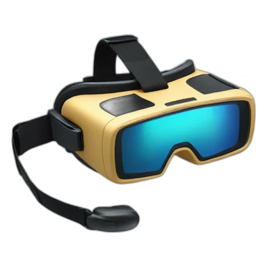 virtual reality headset sticker