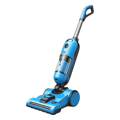 blue cordless vacuum sticker