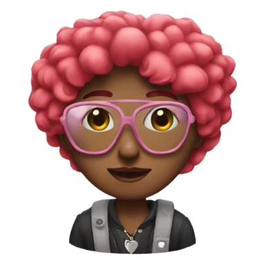 Stylish heart sticker