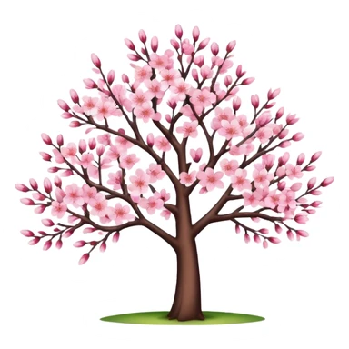 cherry blossom tree in full bloom sticker