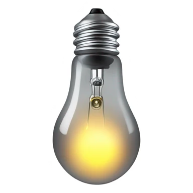 lightbulb sticker