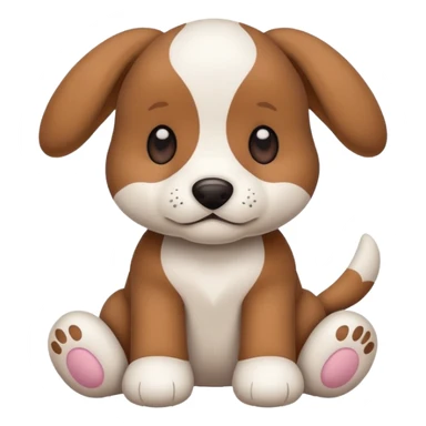puppy dog toy sticker