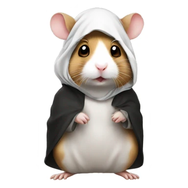 Arab costume hamster sticker