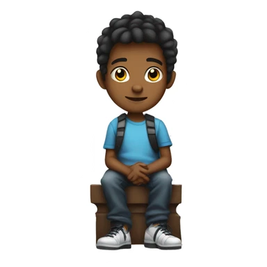 gamer kid eight years chess player sticker