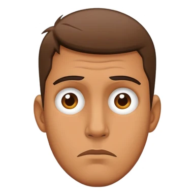 a troubled man sticker