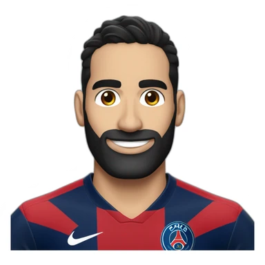 Adil Rami maillot psg sticker