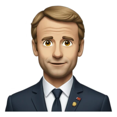 Macron pauvre sticker