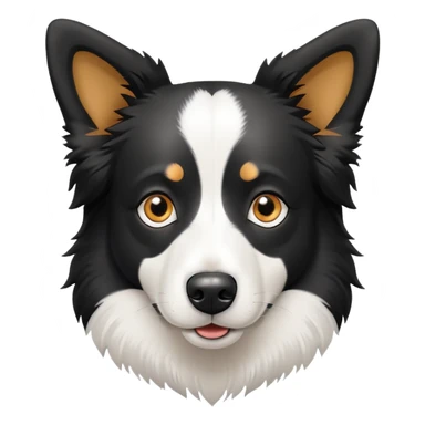 border collie dog sticker