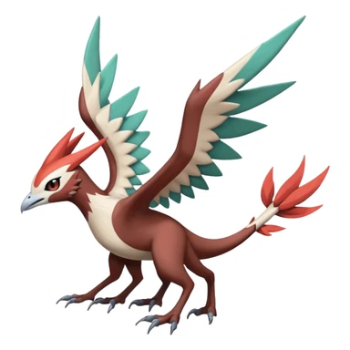 Trico-Meloetta-Latias-Nargacuga-Noivern-hybrid-fusion-creature, full body sticker