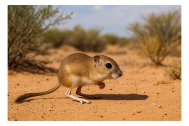 Kangaroo rat sticker