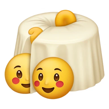  یه استوانه کرم رنگ که از سرش قطرات آب میریزه و بالاش یدونه سوراخه و کنارش دو تا توپ کوچیکه sticker