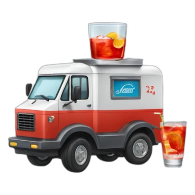 Negroni on a zamboni sticker