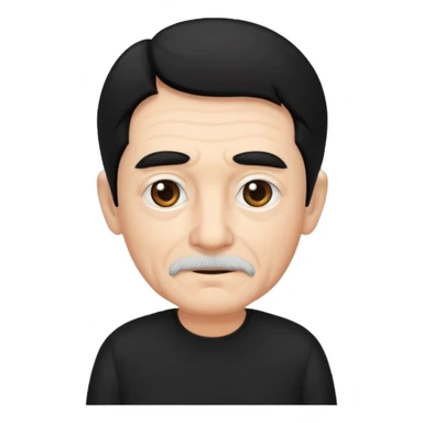 elves with braided hair old man black dress  sticker