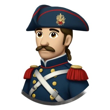 French soldier in the Crimean War sticker
