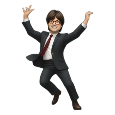 puigdemont dancing sticker