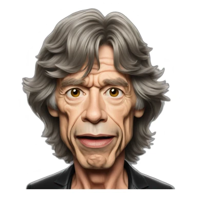 Mick Jagger sticker
