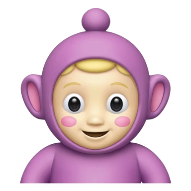 teletubby pink sticker
