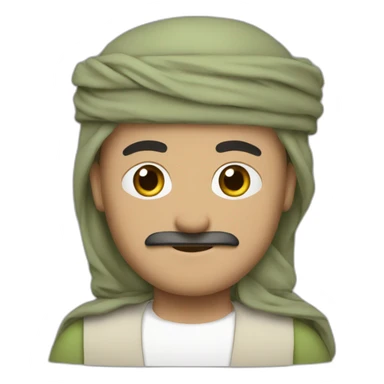 Musulman armé sticker