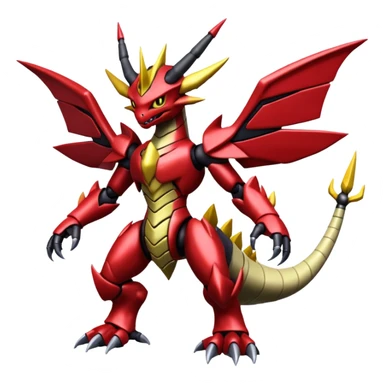 Giratina-Scizor-Pokémon-Digimon-Fakémon-creature sticker