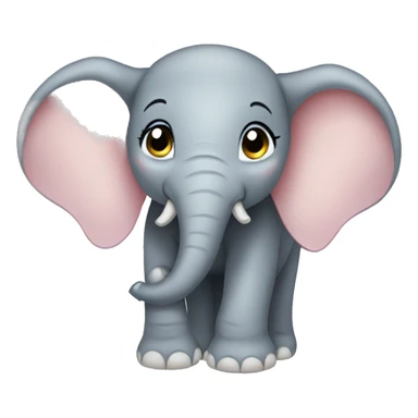 Baby elephant emoji sticker