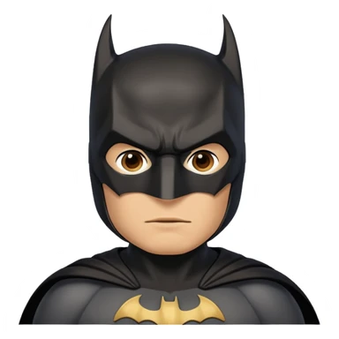 Un hombre vestido de batman sticker