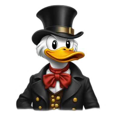 Scrooge mc duck sticker