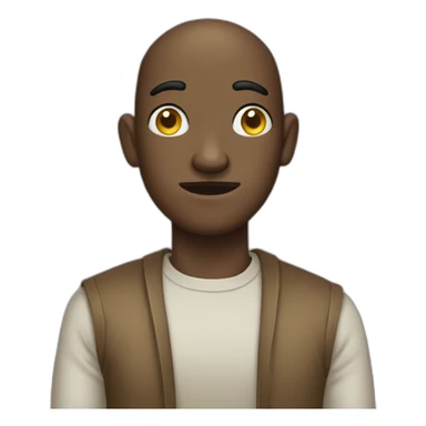 bodegueiro with one eye only sticker