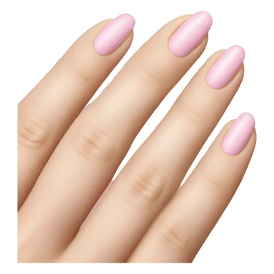 Light pink nails sticker