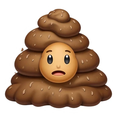Stinky poop sticker