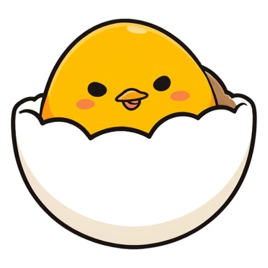 gudetama lazy egg character sticker