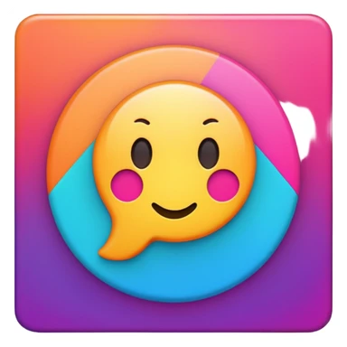 A cool challenging icon sticker