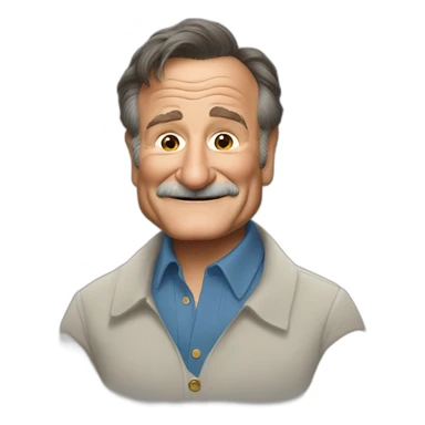 robin williams sticker