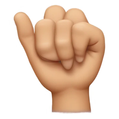 Kissing emoji with middle finger up sticker