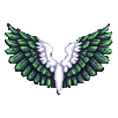 feathered wing sticker