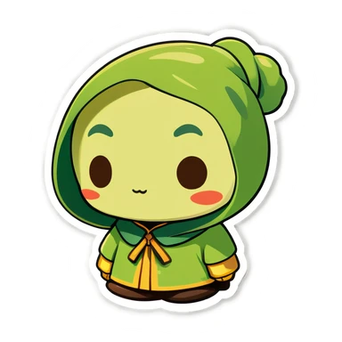Macha  sticker