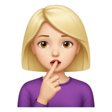 shhh wow girl sticker