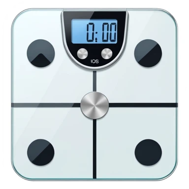 pesa de baño sticker