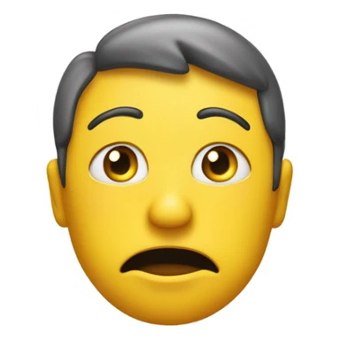 Begging emoji sticker