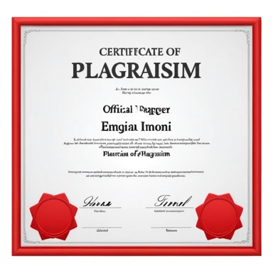 certificado antiplagio sticker