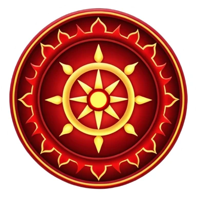 blood summoning circle sticker