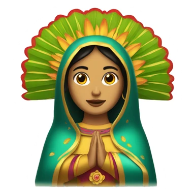 Lady Guadalupe  sticker